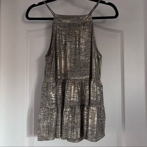 NWT Sunday in Brooklyn Gold cami